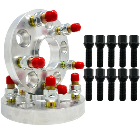 5x120 To 5x112 BMW Hub Centric Wheel Adapters Fit New BMW Wheels on Older BMWs 72.56mm To 66.56mm Wheel Centering Lip 19mm - 3 Inch Thick With Lug Bolts Included!!