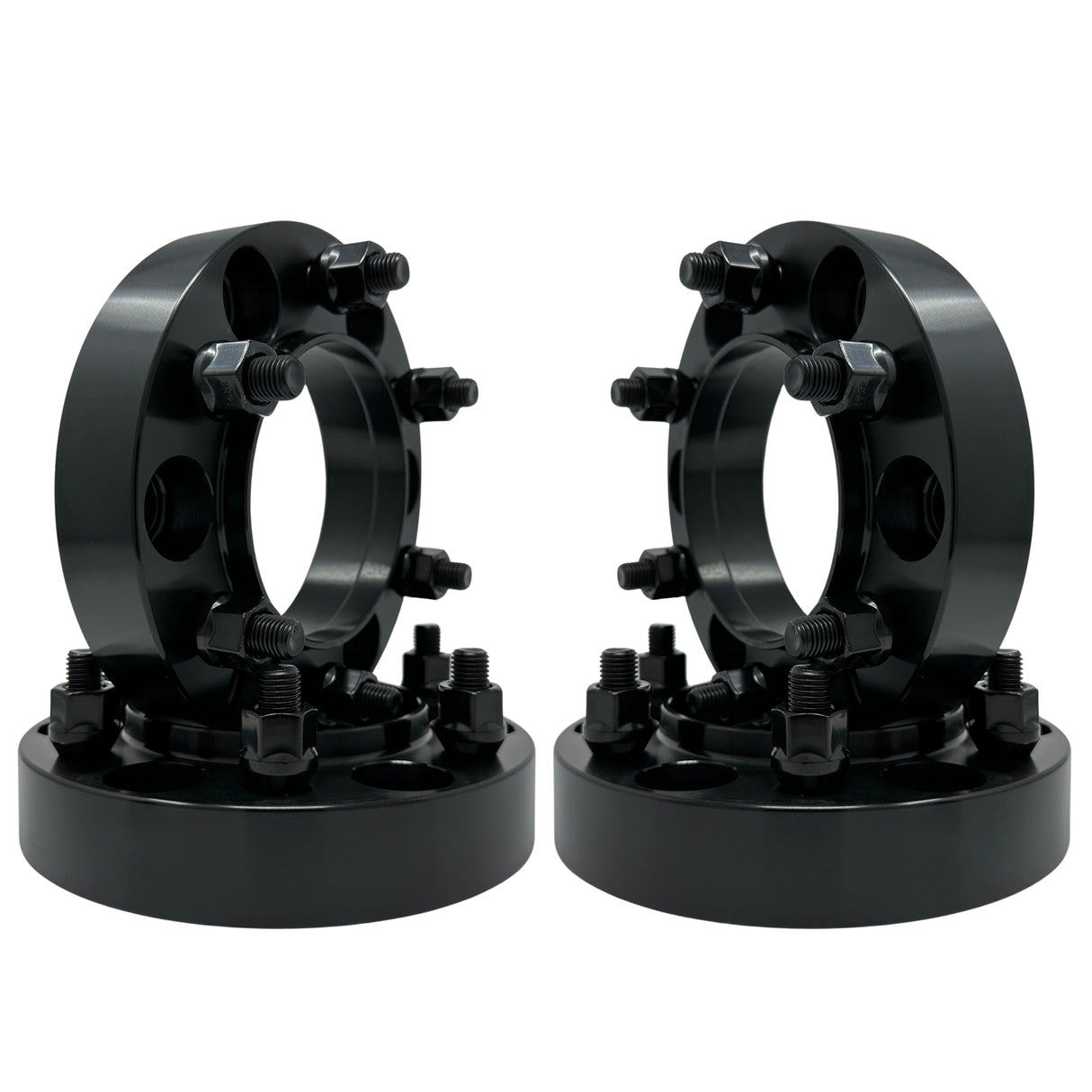 Dodge RAM 1500 6x5.5 Wheel Spacers Hub Centric For 2019 & Newer Model RAM 6 Lug Trucks 1” Inch - 3” Inch | Dodge RAM OEM 77.8mm Bore & Wheel Centering Lip 14x1.5 OEM Spec Studs & Lug Nuts | USA Made + Lifetime Warranty! AKA 6x139.7 Adapters