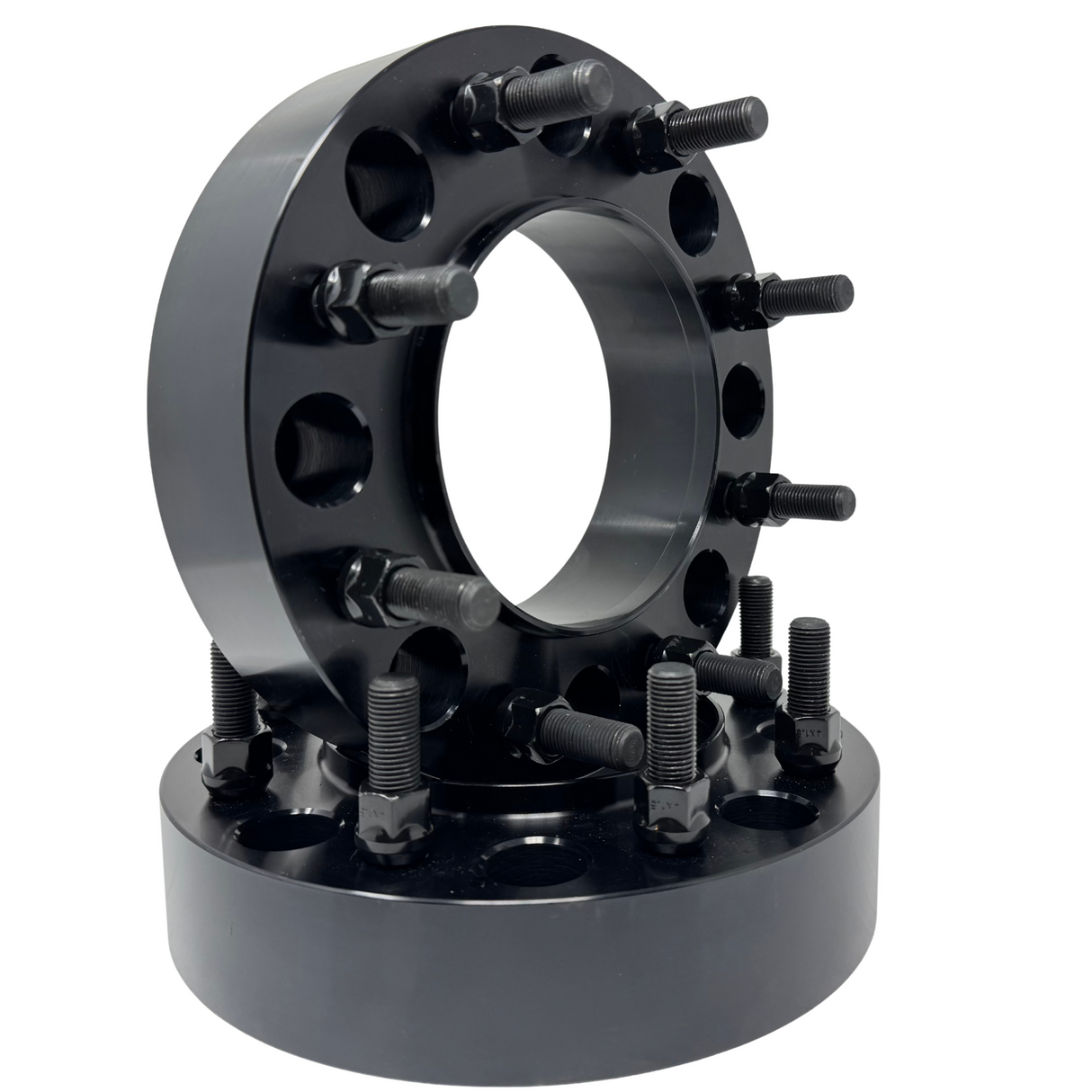 2" Inch 8x200 Front Wheel Spacers For 2005 And Newer F-350 Fits 2005 & Newer | 14x1.5 Studs & Lug Nuts 142mm Center Bore | Import Version Not USA Made | USA LIFETIME WARRANTY!