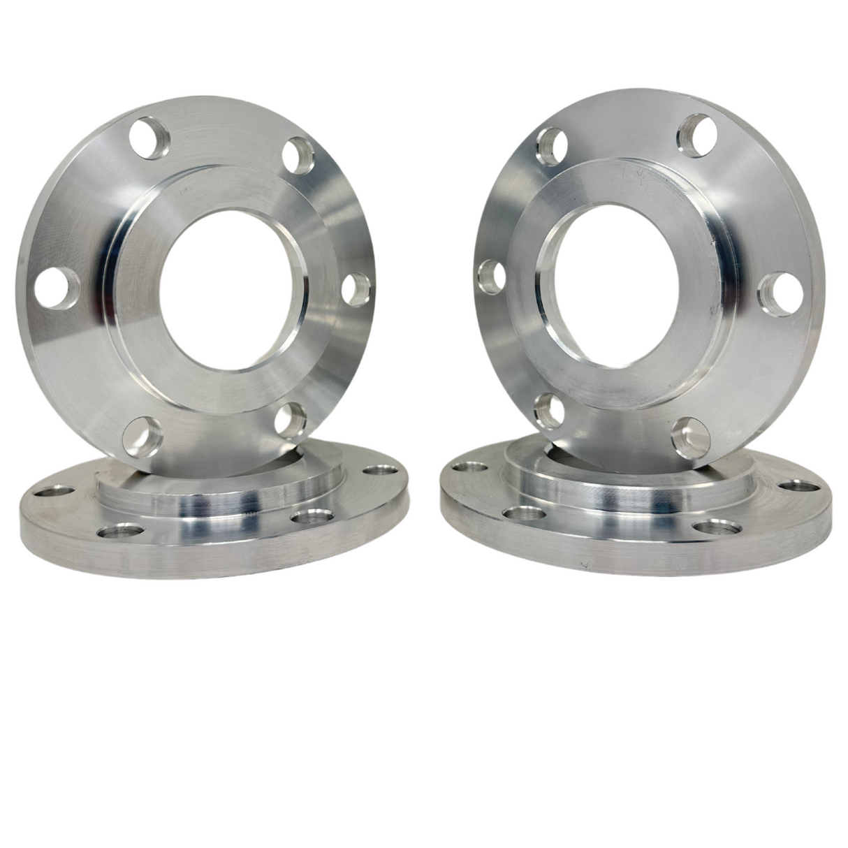 6x5.5 Tesla Cybertruck 1/2” Inch Thick Bore Conversion Wheel Spacers 84.1mm to 108mm OEM Hub Centric Bore To Aftermarket Wheel Center Bore (13mm) OEM Spec Hub Centric Bore & 108 Wheel Centering Lip 6x139.7 Hub Centric Ring Combo Spacer