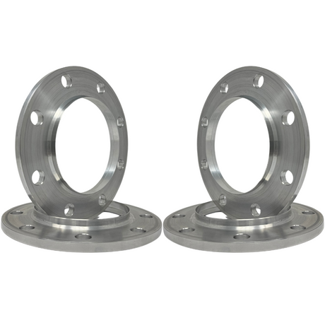 8x170 Ford F-250 F-350 Super Duty 3/8” Thick (10mm) 0.375” Hub Centric Wheel Spacers Solid USA Made Extruded Billet USA LIFETIME WARRANTY 124.9mm OEM Ford Hub Centric Bore Eliminate Rubbing, Gain Clearance No Need For Extended Studs!