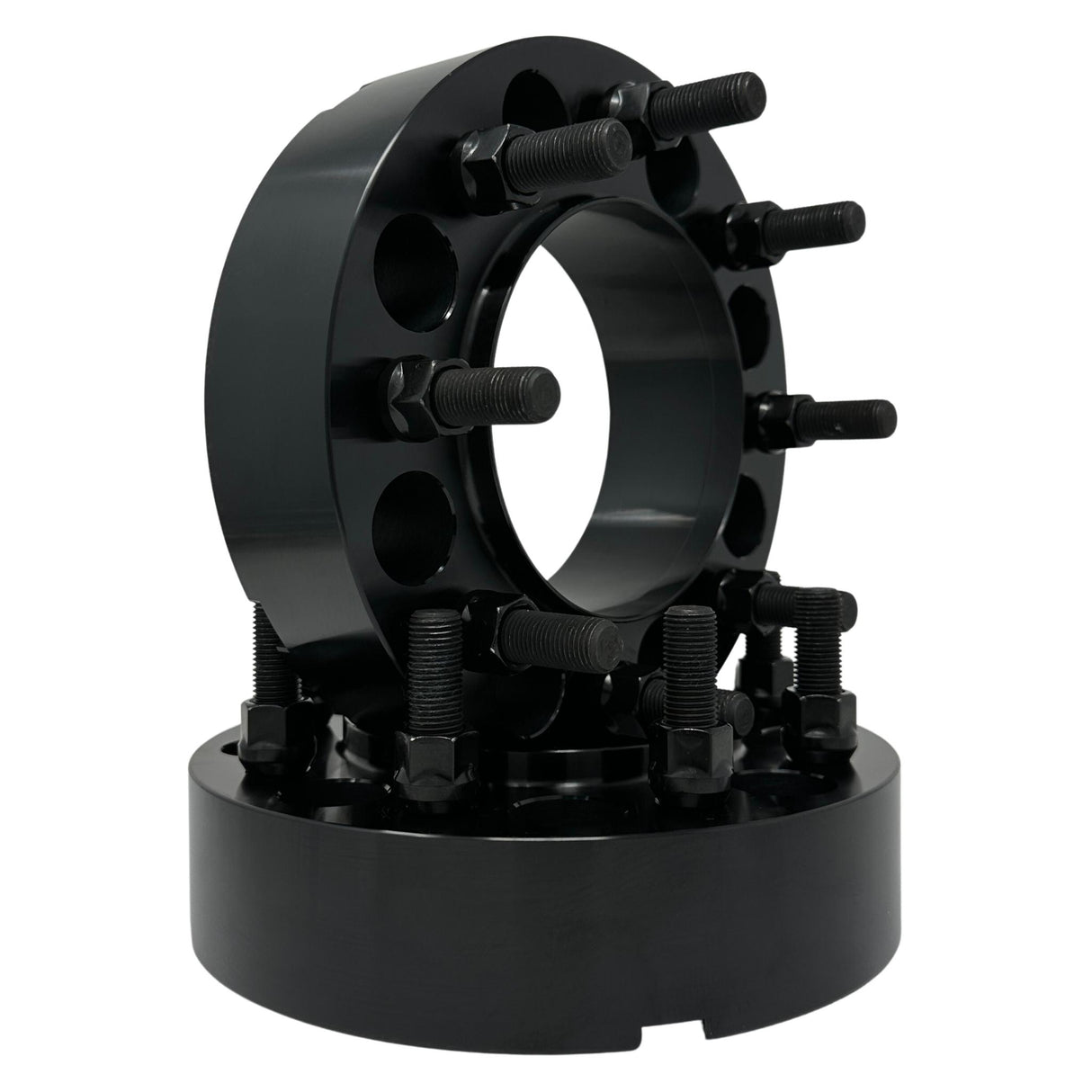 USA Made 8x6.5 To 8x180 Wheel Adapters Hub Centric For 8 Lug Chevy Silverado GMC Sierra + More | Use 2012 & Newer 8x180 Wheels On 2011 Older 8x6.5 or (8x165.1) Trucks | 116.7 Bore & 124.1 Lip | 14x1.5 Studs & Lugs Included