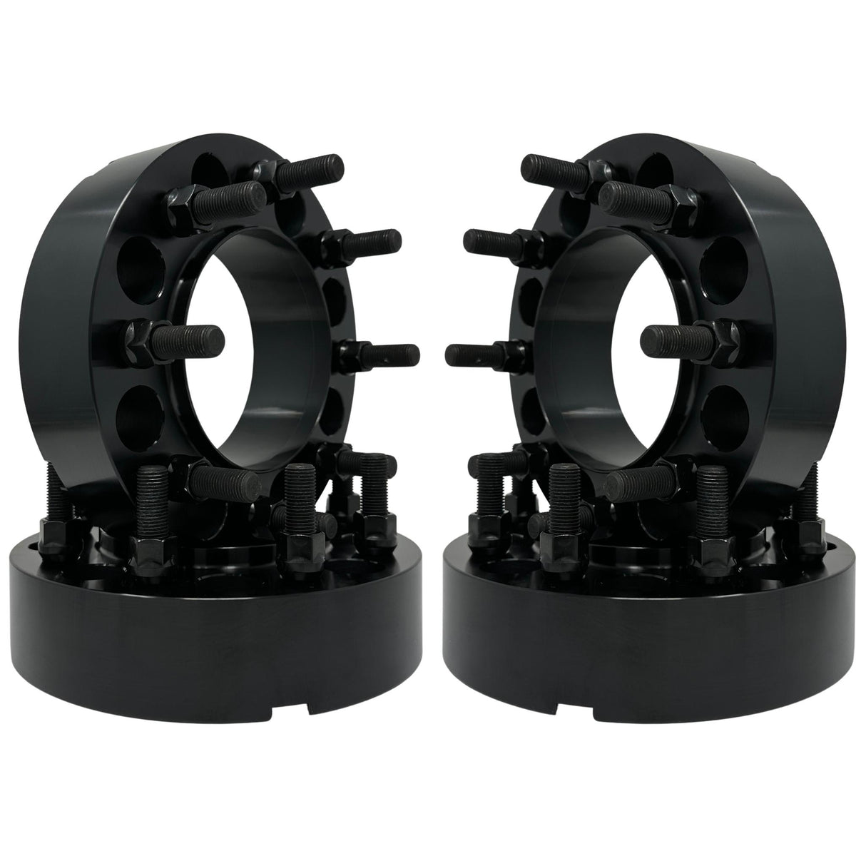 8x170 Ford F-250 F-350 Super Duty Hub Centric Wheel Spacers 2" Inch (50mm) Fits 2003 & Newer Model F250 F350 & Excursion 14x1.5 Studs & Lug Nuts 124.9mm Center Bore