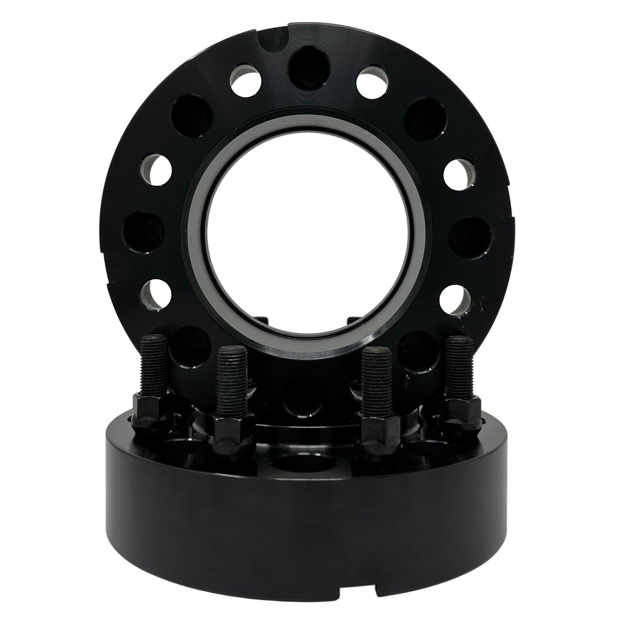 USA Made 8x6.5 To 8x180 Wheel Adapters Hub Centric For 8 Lug Chevy Silverado GMC Sierra + More | Use 2012 & Newer 8x180 Wheels On 2011 Older 8x6.5 or (8x165.1) Trucks | 116.7 Bore & 124.1 Lip | 14x1.5 Studs & Lugs Included