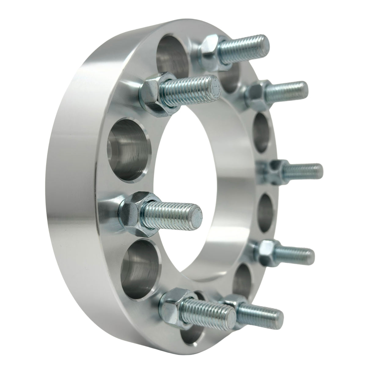 Ford Super Duty F-250 F-350 8x170 to 8x6.5 Wheel Adapters 1.5" Inch & 2" Inch | 14x1.5 Studs & Lug Nuts Use 8x6.5 Wheels / Rims On 8x170 Trucks