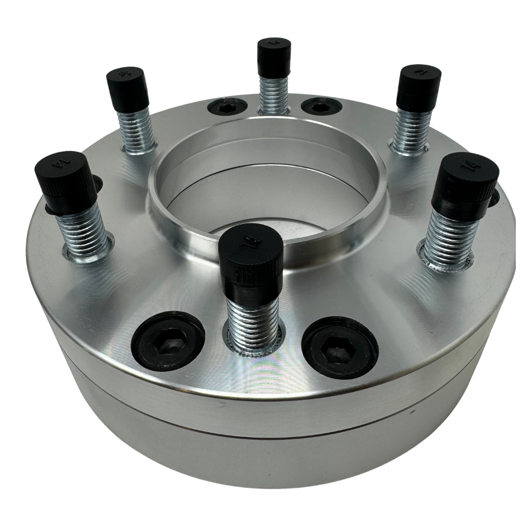 1.25” Inch Thick 5x5.5 to 6x5.5 Dodge Ram Wheel Adapters Hub Centric | USA Made Heavy Duty | Use 6 Lug 2019 & Newer Ram Wheels On 2018 & Older 5 Lug RAM Trucks OEM Spec 14x1.5 Studs & Lug Nuts 77.8mm OEM Center Bore | AKA 5x139.7 to 6x139.7