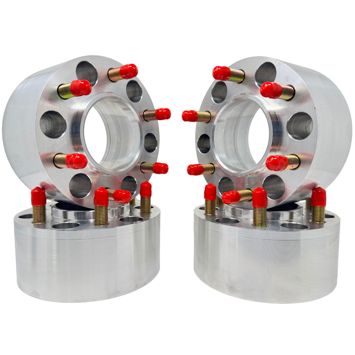 6x5.5 Toyota Hub centric Conversion (aka 6x139.7) 106MM To 95.1MM | 6 lug Adapters 14x1.5 studs & Mounting Lug Nuts | Add New Toyota Tacoma(N400) Tundra(XK70), Sequoia(XK80) 4Runner +More Wheels On Previous Gen Trucks