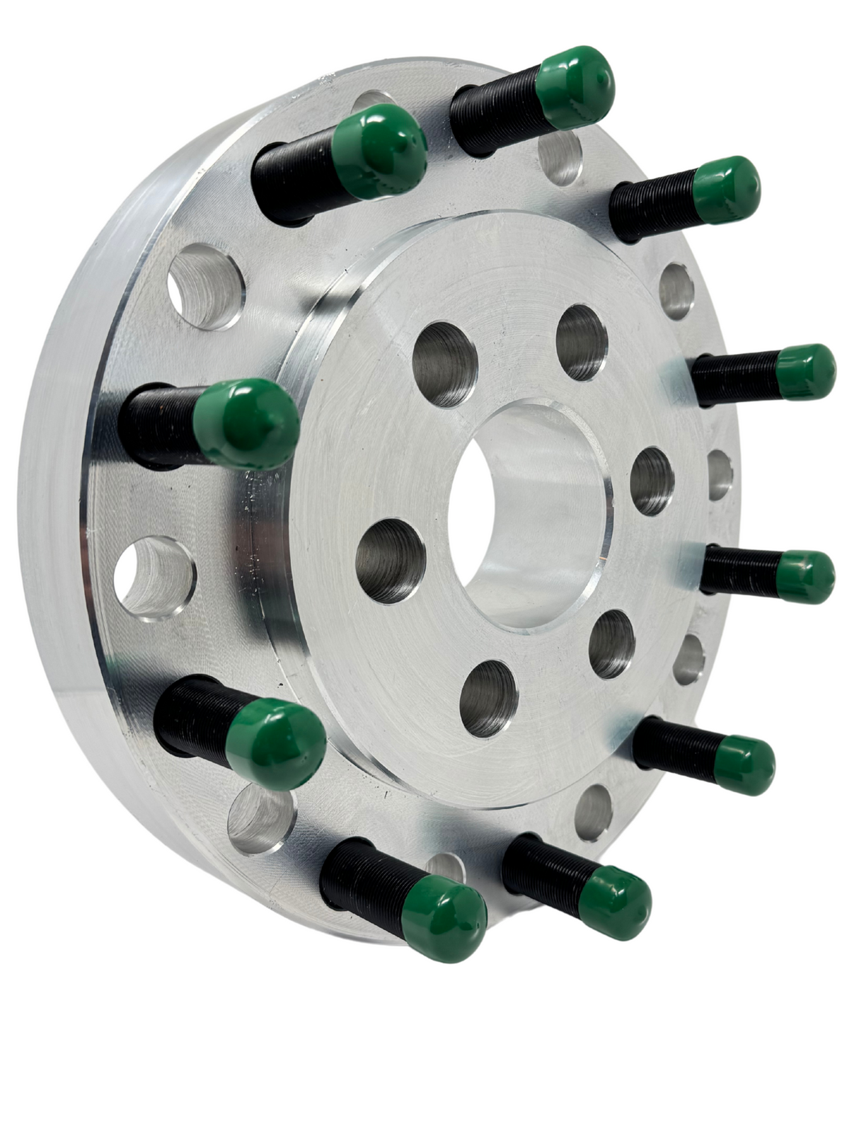 USA Made Tesla Cybertruck 6x5.5 To 10x285 Wheel Adapters Conversion Single Wheel Or Dually Conversion! OEM Hub Centric Bore & Wheel Centering Lip 2” Inch To 4” Inch 6x139.7 To 10x285 Use Semi Alcoa Stock Or Aftermarket Wheels On Cyber Truck 22.5 / 24.5