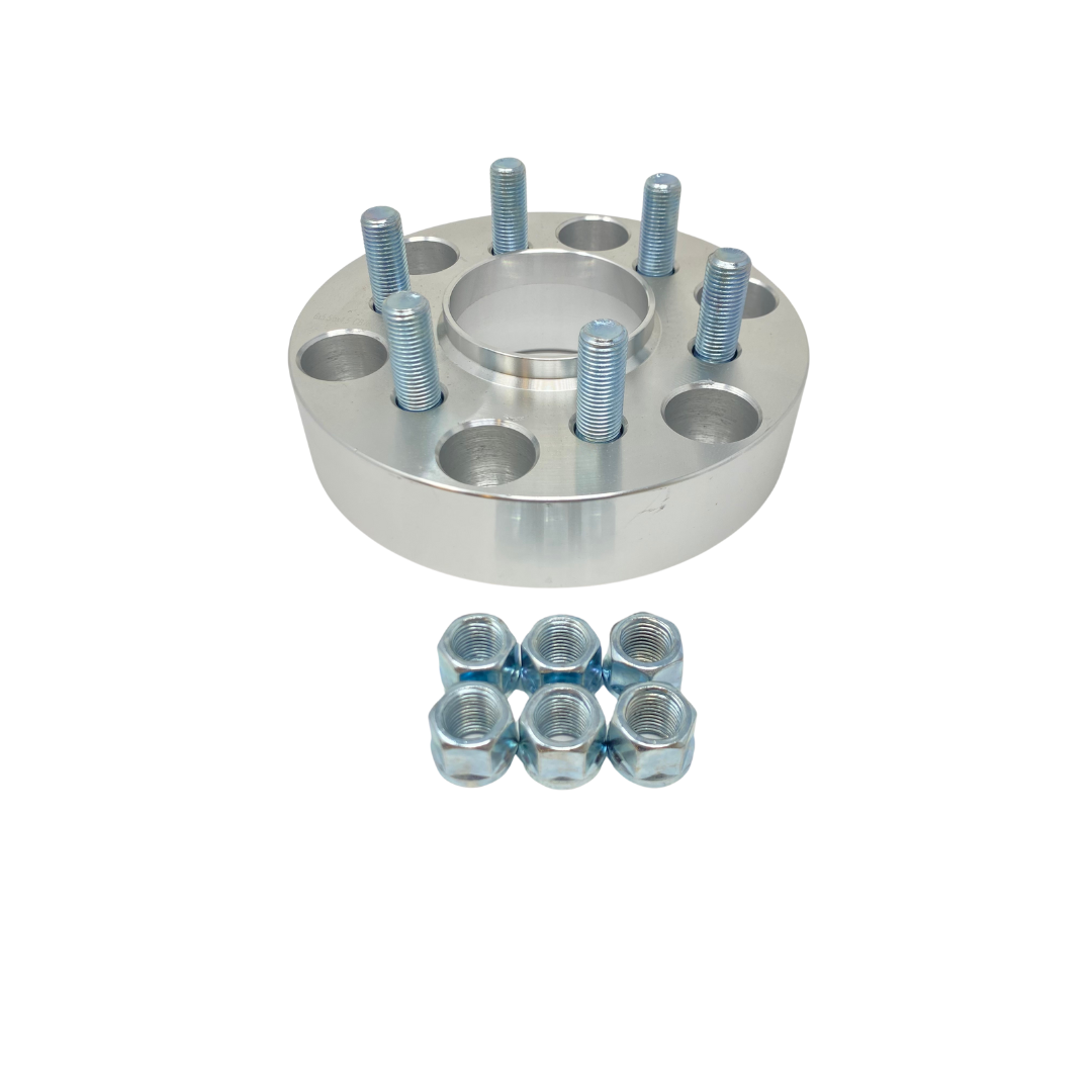 6x5.5 (6x139.7) Toyota Hub Centric Bore Conversion Wheel Spacers 106.1mm To 95.1mm Use New Tacoma (N400), Tundra (XK70), Sequoia (XK80) Land Cruiser (250 Series), & Lexus GX (J250), Lexus LX (J300) Wheels On Older Trucks