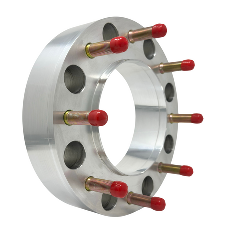 1 Piece Ram 3500 Dually 8x200 Hub Centric Wheel Spacer OEM 142mm Center Bore With Custom Steel Ring For Wheel Centering Safety | 14x1.5 Studs Made In The USA | Dually Rear Axle For 2019 & Newer Models Dodge Ram USA Lifetime Warranty