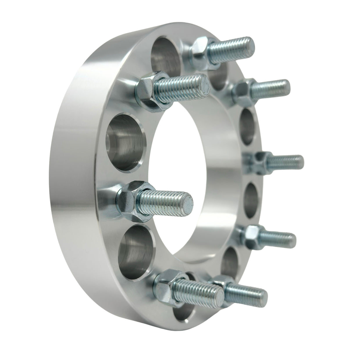 8x6.5 to 8x170 Wheel Adapters 1.5" Inch & 2" Inches Thick 14x1.5 Studs & Lug Nuts Use 8x170 Wheels / Rims On 8x6.5 Also Known As 8x165.1 Trucks