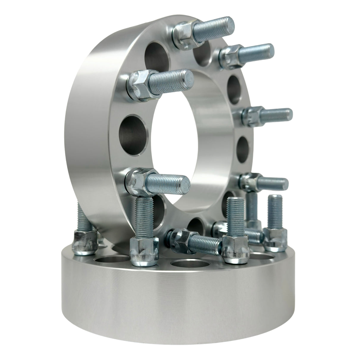 8x6.5 to 8x170 Wheel Adapters 1.5" Inch & 2" Inches Thick 14x1.5 Studs & Lug Nuts Use 8x170 Wheels / Rims On 8x6.5 Also Known As 8x165.1 Trucks