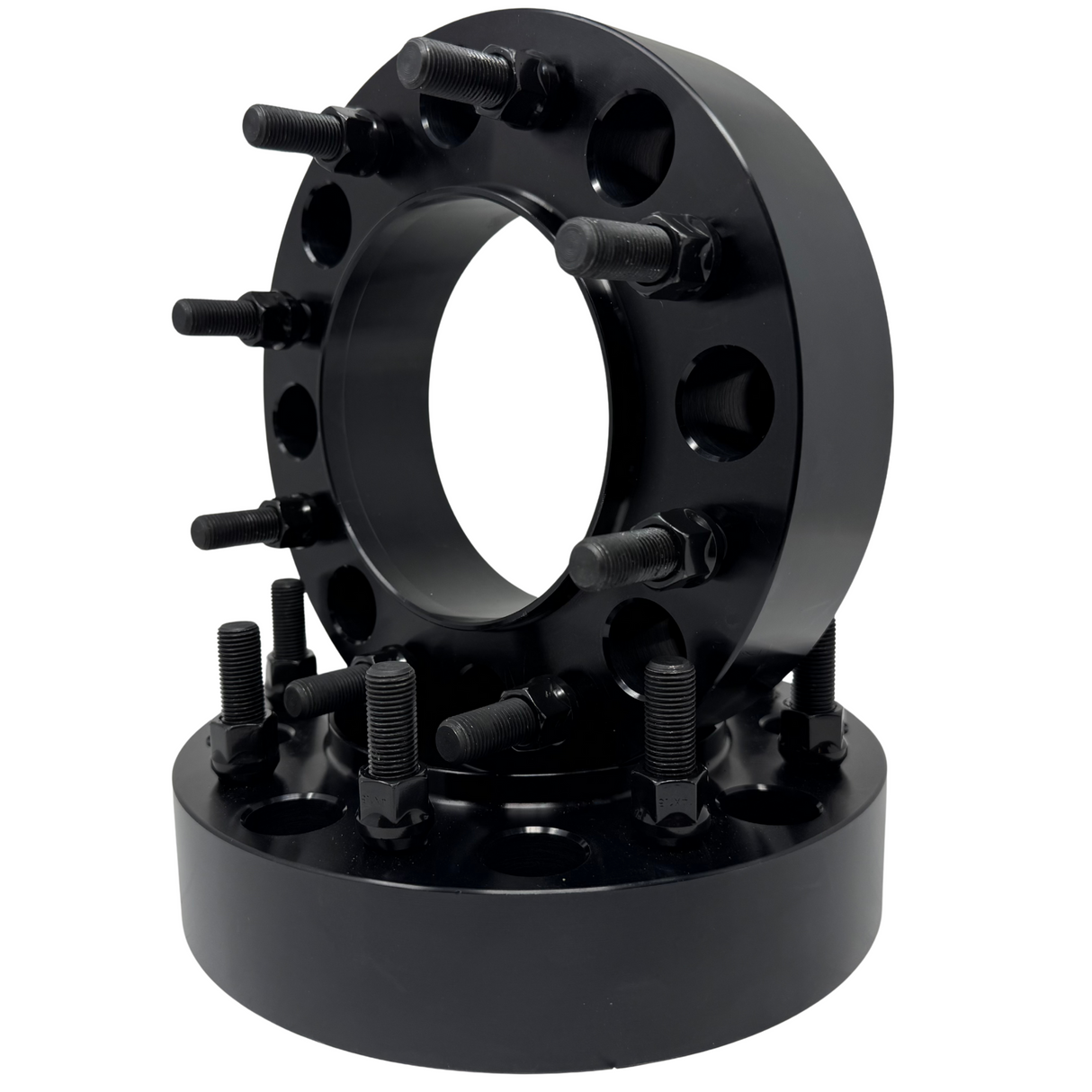 2" Inch 8x200 Front Wheel Spacers For 2005 And Newer F-350 Fits 2005 & Newer | 14x1.5 Studs & Lug Nuts 142mm Center Bore | Import Version Not USA Made | USA LIFETIME WARRANTY!