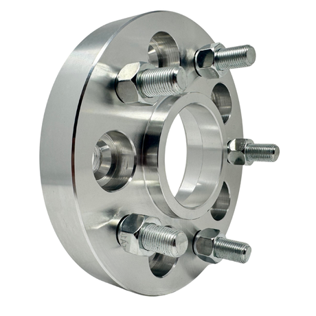 1" Inch 5x4.5 To 5x4.75 Hubcentric Wheel Adapters | 74mm Hub center | 1/2"-20 Studs And Open End Lug Nuts | 5x4.5 To 5x4.75 Also Know As 5x114.3 to 5x120.7