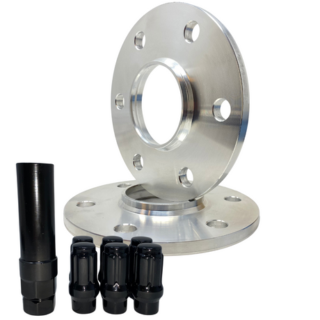 5x120 Wheel Spacers Hub Centric 12mm AKA 1/2” Inch For Chevy C8 Corvette, Camaro CTS-V, CT5 V + More 66.9mm Hub Centric OEM Lip + 20 Free Extended Thread Spline Anti-Theft Racing Lug Nuts Included!
