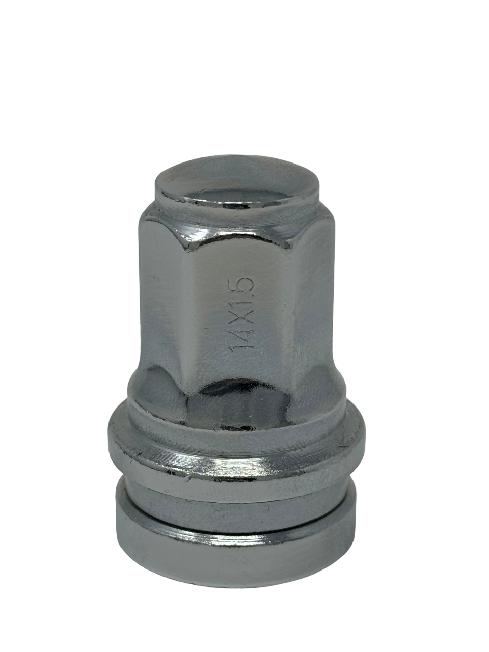 Ford F-250 F-350 Super Duty OEM Replacement Closed End Lug Nuts Flat Seat Chrome Lugs Fits 2003 & Newer Models Aluminum Wheels F250 F350 & Excursion 14x1.5