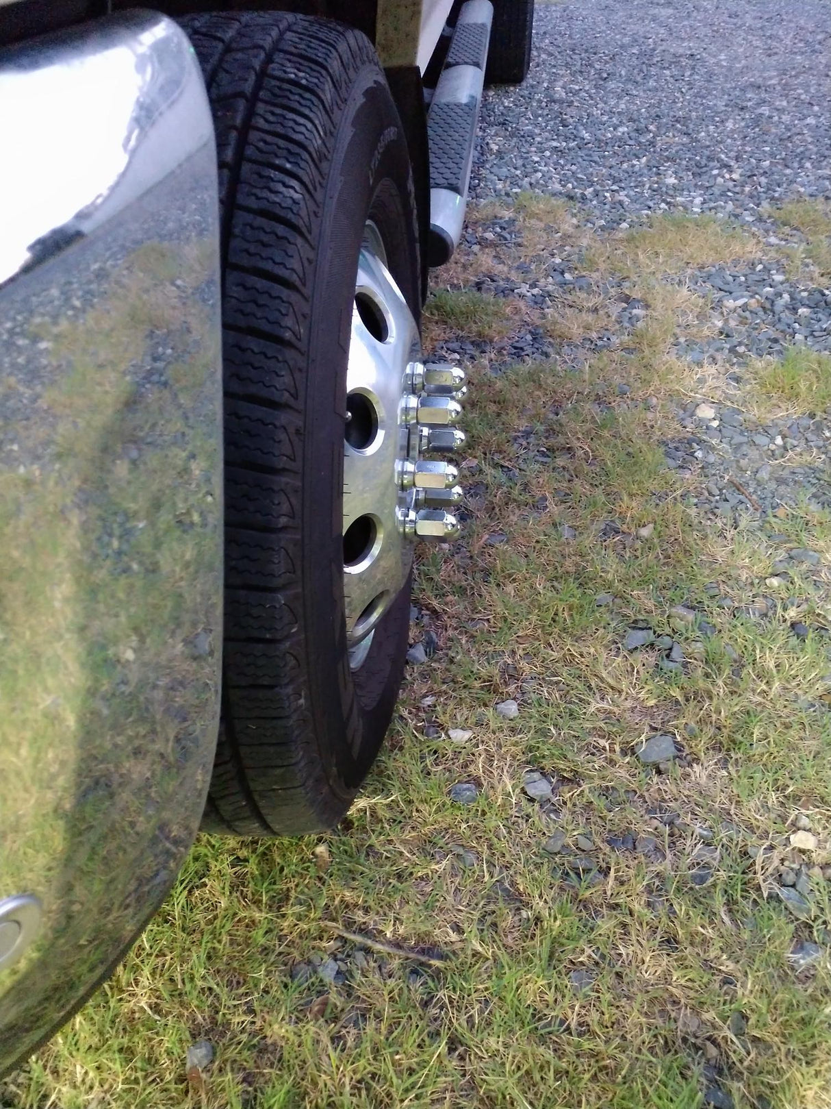 9/16-18 Or 14x1.5 Dually Alcoa Lug Nuts With Attached Swivel Washer Fits OEM Or Aftermarket Wheels 2.2" Inch Tall In Triple Plated Chrome Will Work On Dodge, Ford, Chevy, GMC, Lincoln Trucks That Use Flat Face Seat Lug Nuts