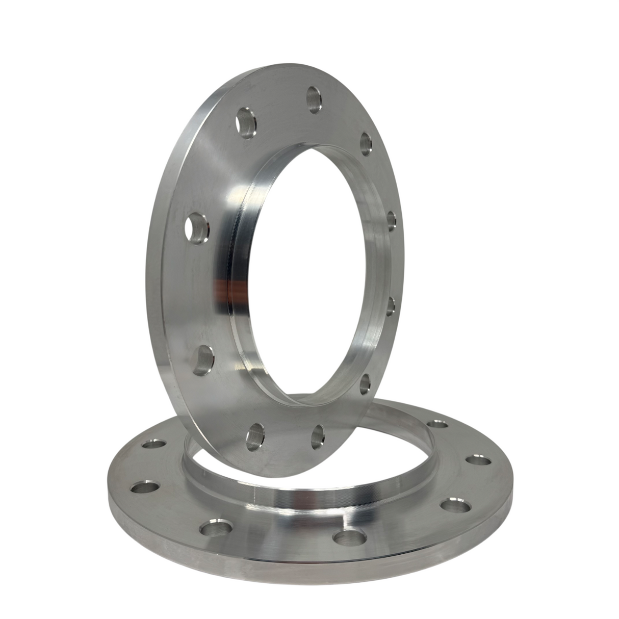 10x225 Wheel Spacers OEM Hub Centric & Wheel Centric For Ford F-450, F-550, 1/2" Inch, 3/4" Inch, 1" Inch (12mm, 19mm, 25mm) | Solid USA MADE Billet Aluminum + USA LIFETIME WARRANTY For Tire Rubbing Clearance