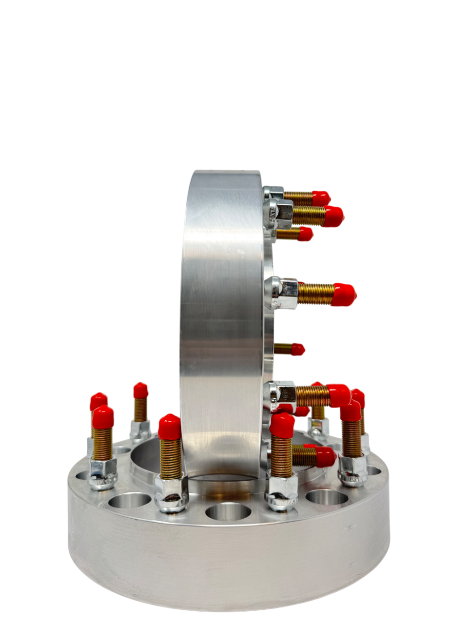 10x225 Hub Centric Wheel Spacer USA Made FORD 1" Inch Through 4” Inch Thick For 2005+ Ford F-450, F-550 | 170.1mm OEM Spec Hub Bore & “SafeFit” Wheel Centering Lip | 14x1.5 Studs & 14x1.5 Lug Nuts Included USA Lifetime Warranty!