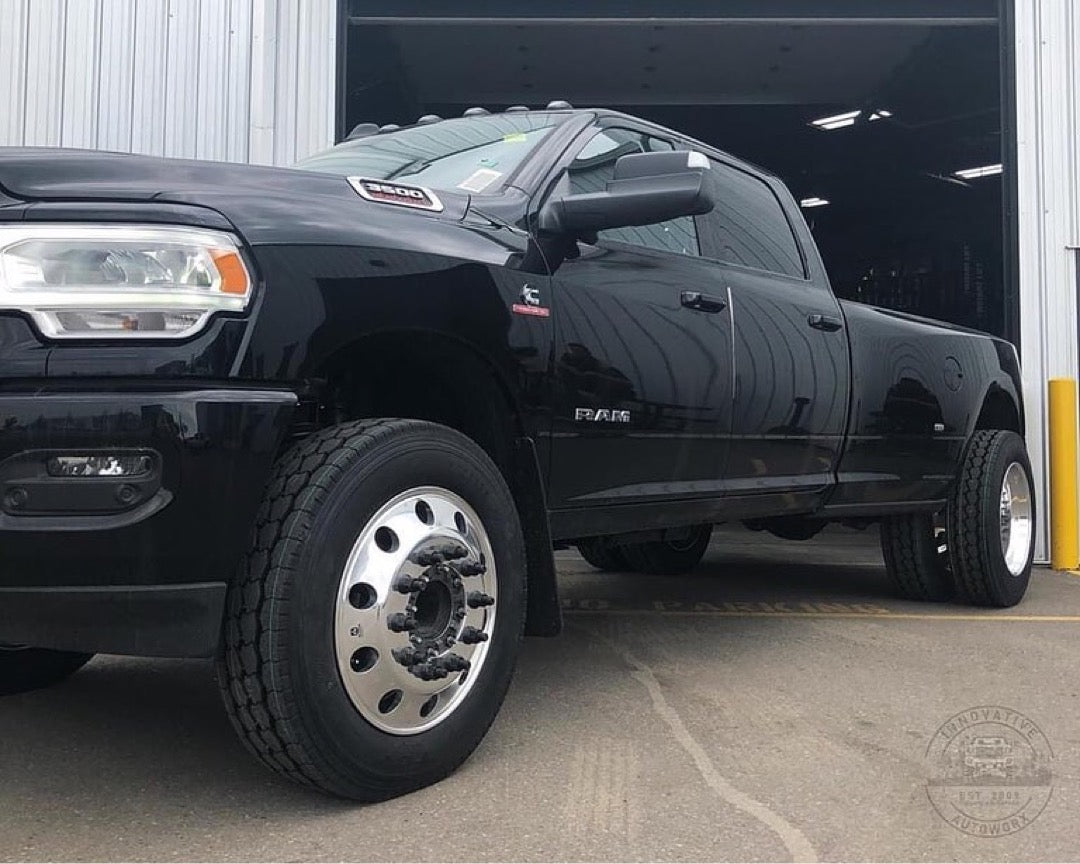 22x1.5 Flat Washer Seat Uni-Mount Lug Nuts For Alcoa Or Aftermarket 10x285 Wheels USA Made Lifetime Warranty Solid SCM 435 Cold Forged Steel 22mm X 1.5 Nuts For 10 Lug Wheels Uni-Mount Nuts 22.5 / 24.5 Rim Wheel Nut