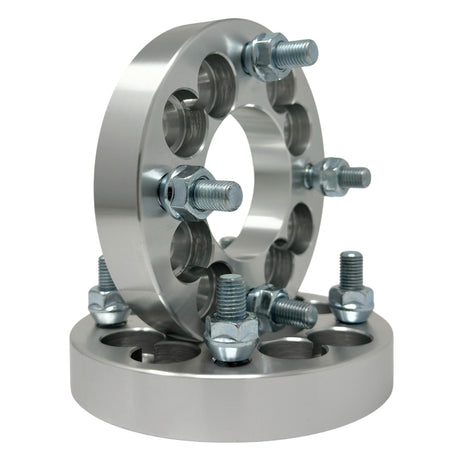 4x4.5 or 4x100 to 4x4.25 Wheel Adapters Universal Kit 1" Inch (25mm) 12x1.5 Studs & Lug Nuts 71mm Center Bore | 4x114.3 or 4x100 to 4x108 Spacers