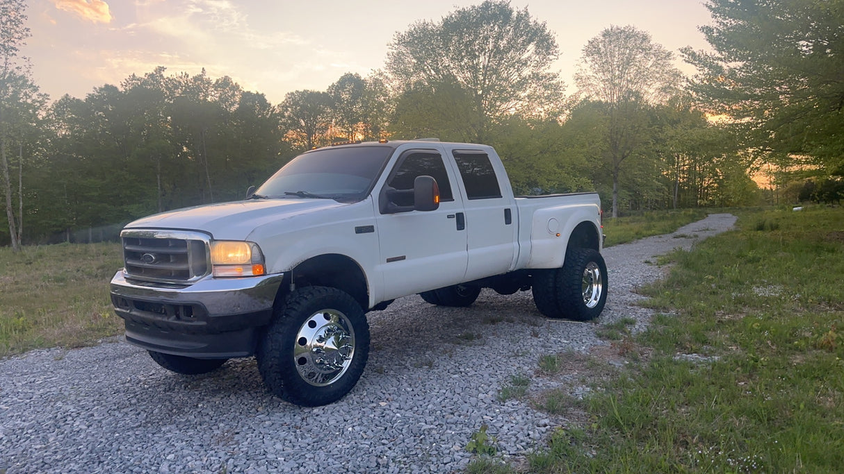 8x170 To 10x285 Ford F-250 Or F-350 Dually Excursion 1" Inch Hub Centric Wheel Adapter To Use 10x285 Semi Alcoa Wheels 22.5 / 24.5 | 124.9mm Bore to 220mm Centering Lip | 22x1.5 Studs & 14x2.0 or 14x1.5 Lug Nuts Included