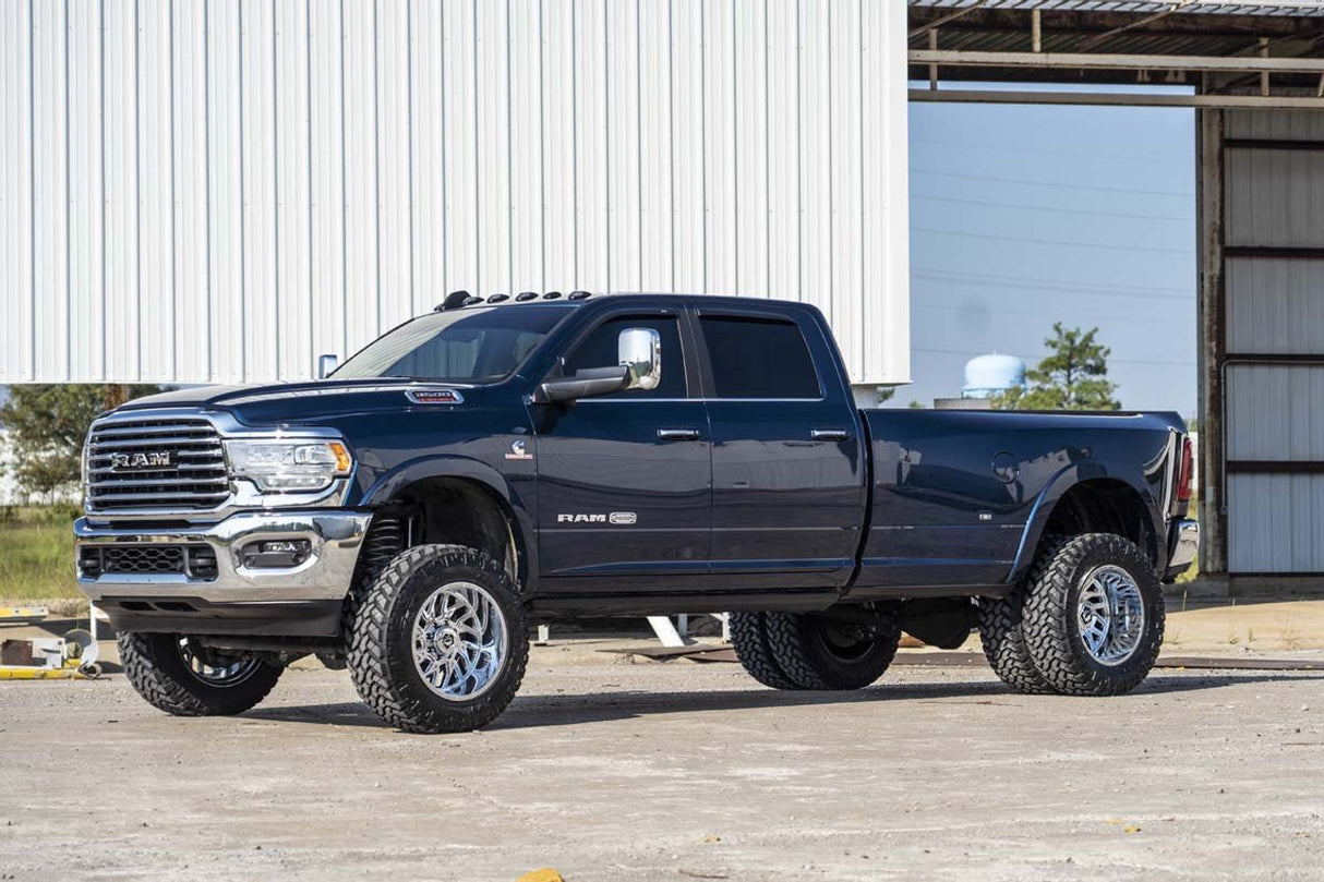 8x6.5 Dodge Ram 2500 3500 Hub Centric Wheel Spacers Fits ALL Dodge RAM Trucks with 8x6.5 Bolt Pattern D250 D350 14x1.5 or 9/16 Studs & Lug Nuts 121.3mm Center Bore MADE IN USA With Custom Steel Centering Ring For Rear Wheel Safety