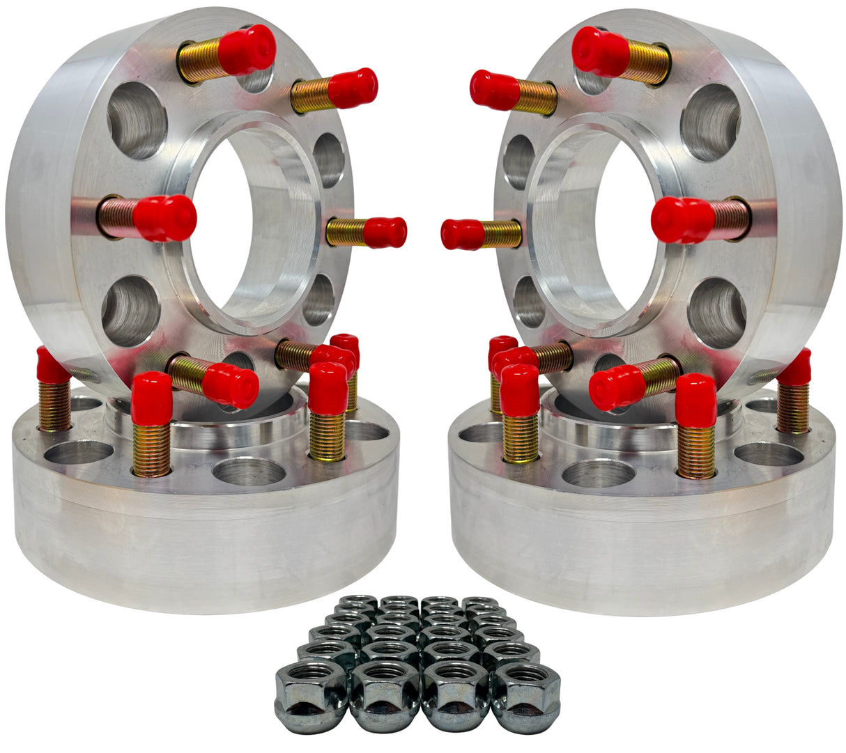 6x5.5 (aka 6x139.7) 106MM To 95.1MM Hubcentric Conversion | 6 lug Adapters 14x1.5 studs | Add New Toyota Tundra(XK70), Sequoia(XK80) & Tacoma(N400) Wheels On Previous Gen Trucks |