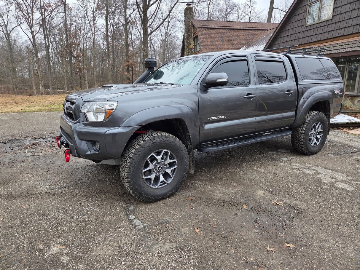 Toyota 6x5.5 To Ford 6x5.5 Wheel Adapters Toyota Trucks Like Tacoma 4 Runner Use Bronco Or Ranger Wheels Hub Centric 106.1mm to 93.1mm Center Bore Wheel Spacers also known as 6x139.7 Adapter Spacers | 12x1.5 Mounting Lugs & OEM Ford Spec Studs USA Made