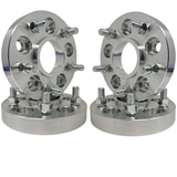 1" Inch 5x4.5 To 5x4.75 Hubcentric Wheel Adapters | 74mm Hub center | 1/2"-20 Studs And Open End Lug Nuts | 5x4.5 To 5x4.75 Also Know As 5x114.3 to 5x120.7