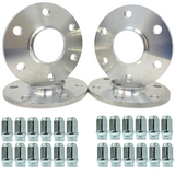 1/2" Inch Ford 6x135 Wheel Spacers Hub Centric For 2004 & Newer Model F-150, Raptor, Expedition, Navigator 6 Lug Trucks | Ford OEM 87mm Bore & Wheel Centering Lip | Plus Closed End ET Extended Thread Lug Nuts For No Thread Loss!