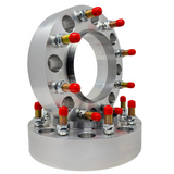 Ford F-350 Dually 8x200 Hub Centric Wheel Spacers Super Duty OEM 142mm Center Bore With Custom Steel Ring For Wheel Centering Safety | 14x1.5 Made In The USA | Dually 2005 & Newer F-350 Models