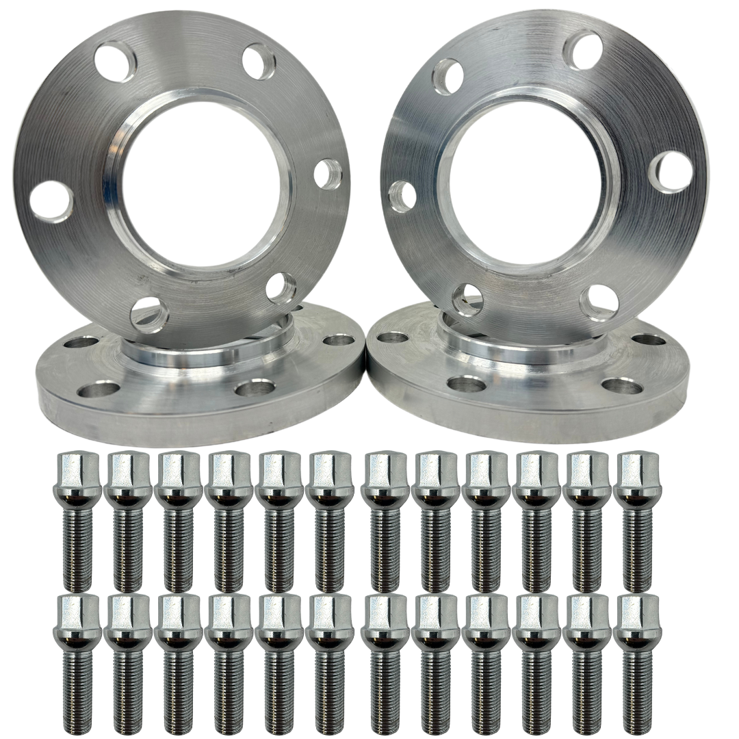 15mm Sprinter Van (Non Dually) Hub Centric Wheel Spacers With Extended Lug Bolts Included 6x130 with 14x1.5 ET Bolts