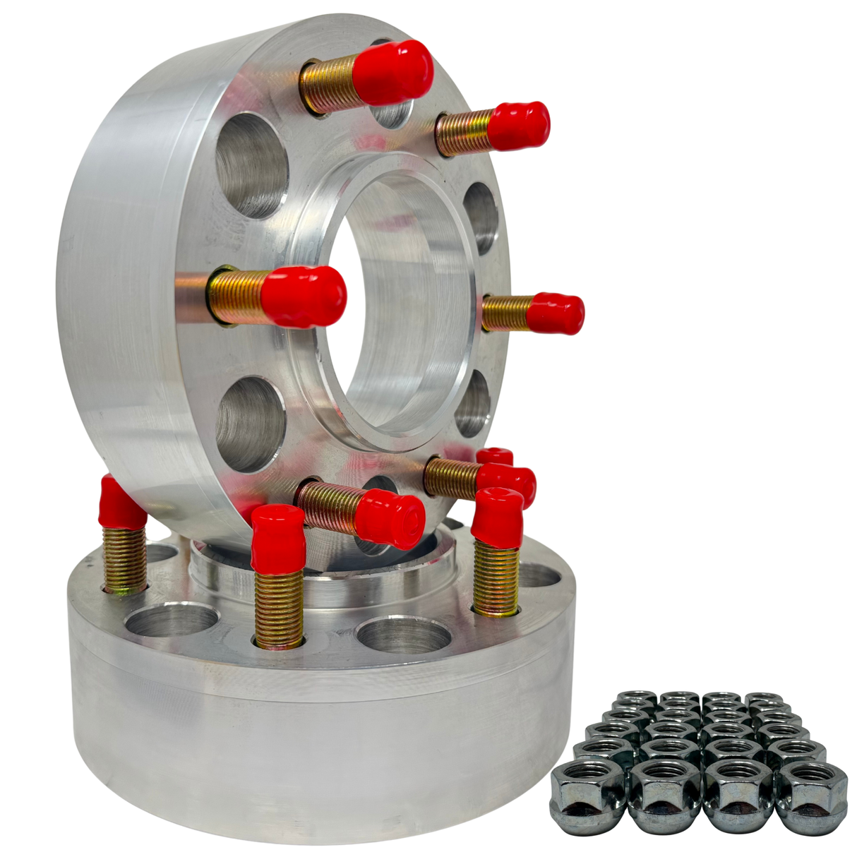 6x5.5 (aka 6x139.7) 106MM To 95.1MM Hubcentric Conversion | 6 lug Adapters 14x1.5 studs | Add New Toyota Tundra(XK70), Sequoia(XK80) & Tacoma(N400) Wheels On Previous Gen Trucks |