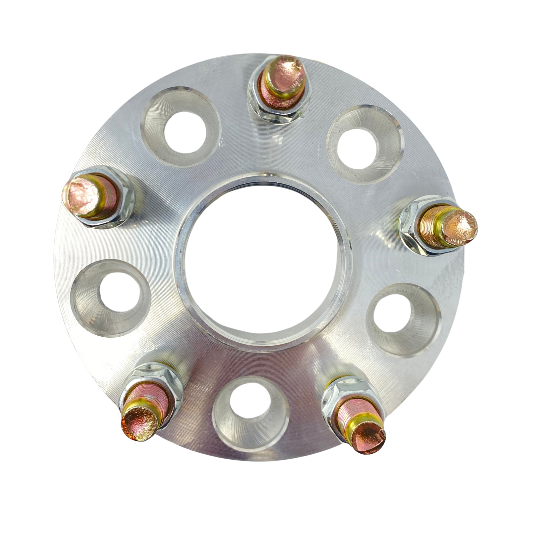 USA Made 5x114.3 To 5x120 Hubcentric Wheel Adapters For Hondas To Use Honda Type-R Wheels / Rims 64.1 OEM Hub Bore & Wheel Centering Lip 15mm - 3 Inch Thicknesses 5x4.5 To 5x4.72