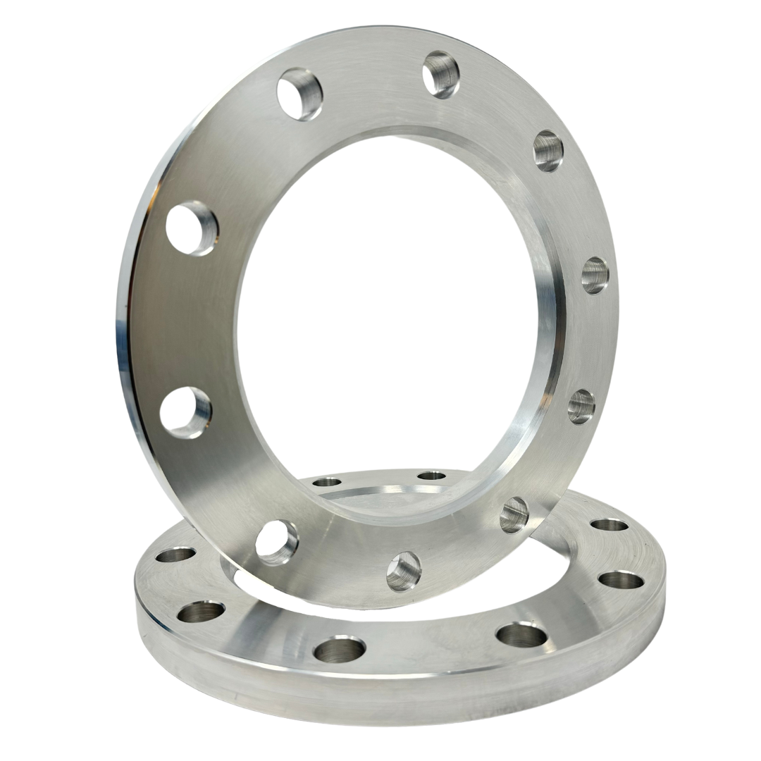 2 USA Made 10x285 | 22.5/24.5 Semi Wheel Spacers 31mm (1.5 Inch) Solid Billet Aluminum + USA LIFETIME WARRANTY 220 Semi Truck OEM Bore For Tire Rubbing Clearance