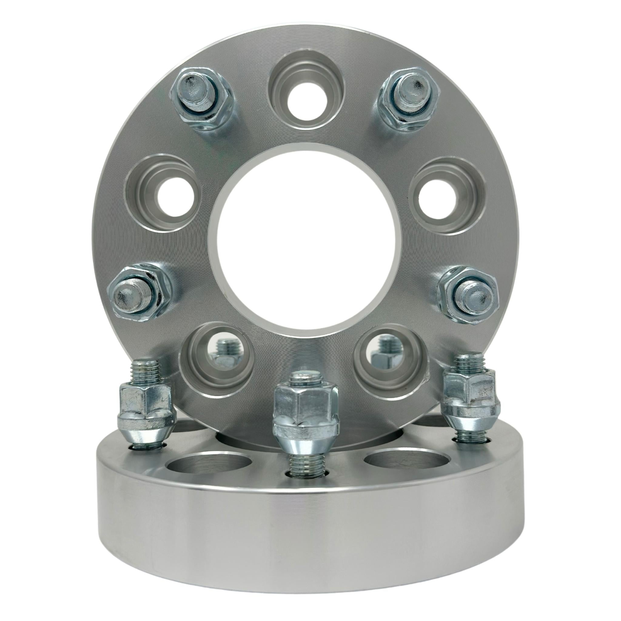 Adattatori Per Cerchi Da 5x4.5 A 5x4.75 (5x114.3 A 5x120.65mm) - Spessori Da 25mm, Foro Centrale 73mm, Passo Filetto 1/2-20