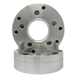 5x5 to 6x5.5 2-Piece Wheel Adapter 2” Inch (50mm) 12x1.5 Studs & Lug Nuts 78mm Center Bore | 5x127 to 6x139.7