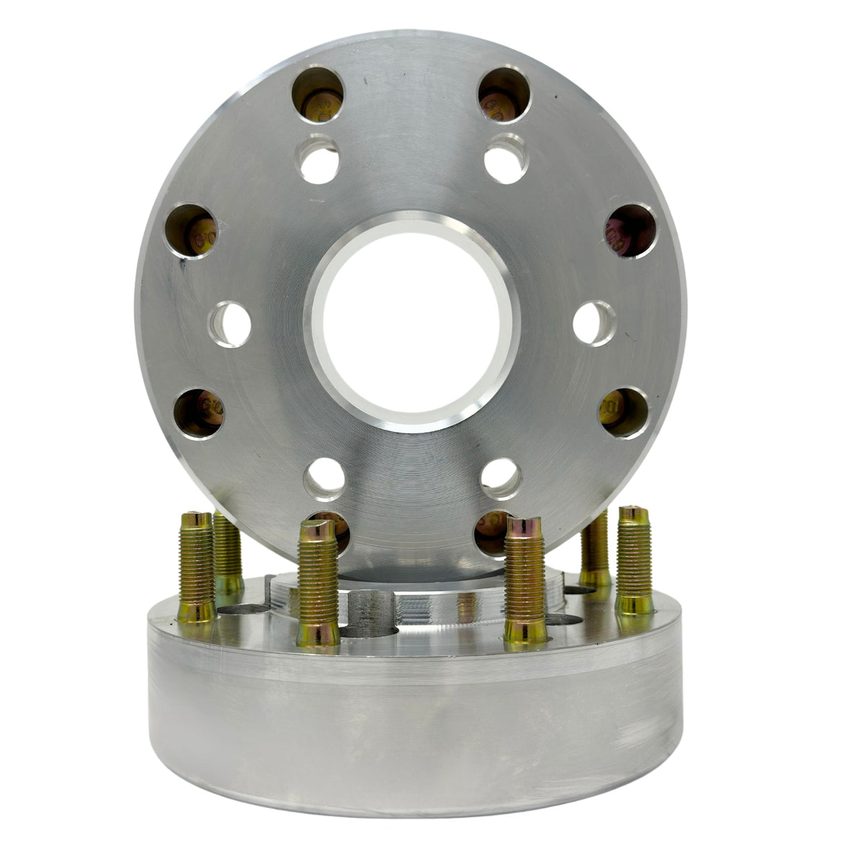 Ford 6x135 To 8x200 F-350 Dually Hub Centric Wheel Adapters For F-150, Bronco Raptor, | 87.1mm To 142mm Centerbore | 14x1.5 Studs 1" Inch - 2" Inch Thicknesses Also Fits Navigator, Expedition + More MADE IN THE USA