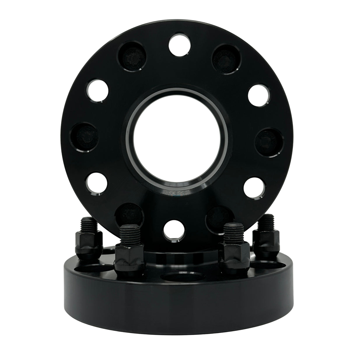 Chevy GMC 6x5.5 to 6x135 (Ford) Hubcentric Wheel Adapters For Silverado, Sierra, Tahoe 6x139.7 | 78.1mm (Chevy Hub) to 87.1 (Ford Wheels) Centering Lip | 14x1.5 Studs 1.25" Inch - 2" Inch Thicknesses Also Fits Yukon, Escalade + More