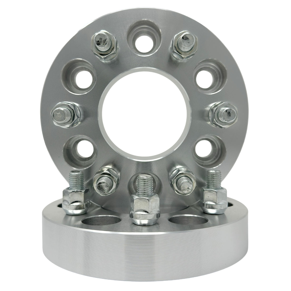 6x4.5 (6x114.3) Wheel Spacers 1.5"Inch (38mm) 12x1.25 Studs & Lug Nuts 66.1mm Center Bore