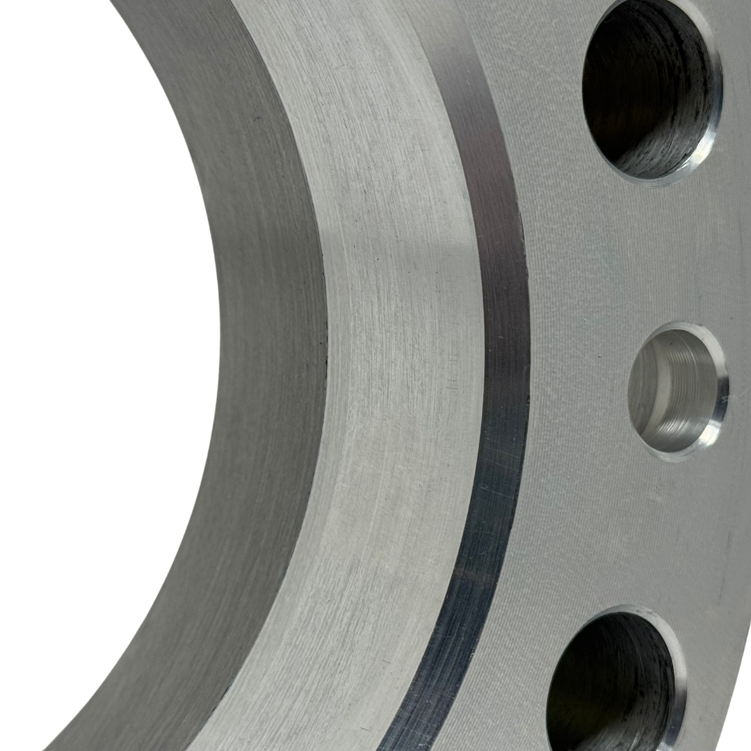 Ford F-350 Dually 8x200 Hub Centric Wheel Spacers Super Duty OEM 142mm Center Bore With Custom Steel Ring For Wheel Centering Safety | 14x1.5 Made In The USA | Dually 2005 & Newer F-350 Models