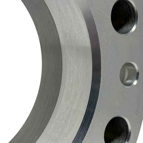 1 Piece Ram 3500 Dually 8x200 Hub Centric Wheel Spacer OEM 142mm Center Bore With Custom Steel Ring For Wheel Centering Safety | 14x1.5 Studs Made In The USA | Dually Rear Axle For 2019 & Newer Models Dodge Ram USA Lifetime Warranty