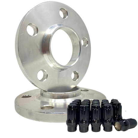 10mm & 15mm Wheel Spacers 1984-2019 Corvette C4, C5, C6, C7 5x4.75 (5x120.7) Slip On Hub Centric With Extended Thread Lug Nuts Included! 70.3 Center Bore & 12x1.5 Lugs Included Made In USA Lifetime Warranty!