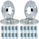 13mm 66.1 To 73.1 Or 74.1  Nissan & Infiniti 5x114.3(5x4.5) Aftermarket Wheel Hub Centric Wheel Spacers 1/2 Inch Bore Conversion + Extended Thread Racing Lug Nuts Included!