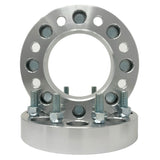 8X6.5 Wheel Spacers 1.5" Inch To 3" Inch Thick Available (38-75mm) w/ 14x1.5 Studs and Lug Nuts Solid Forged Billet Aluminum