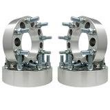 8x180 to 8x6.5 Wheel Adapters 2" Inch (50mm) 14x1.5 Studs & Lug Nuts 125mm Center Bore
