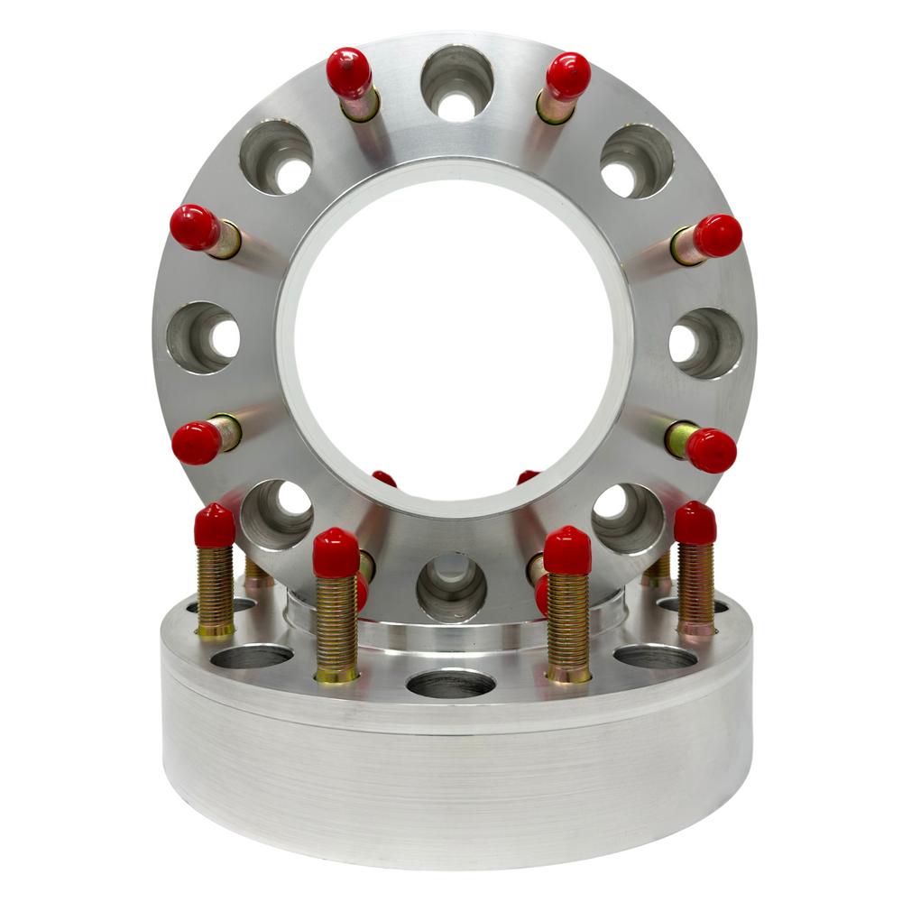 Wheel Adapter For Rims F-350 8x6.5 To 8x200 Wheel Adapters Hubcentric 124mm To 142mm USA Made ...