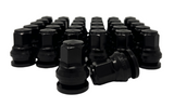 32 Ford F-250 F-350 Super Duty OEM Style Black Lug Nuts HCPZ-1012-B, HCPZ-1012-A Flat Seat Lugs Fits 2003 & Newer Models Aluminum Wheels F250 F350 & Excursion 14x1.5