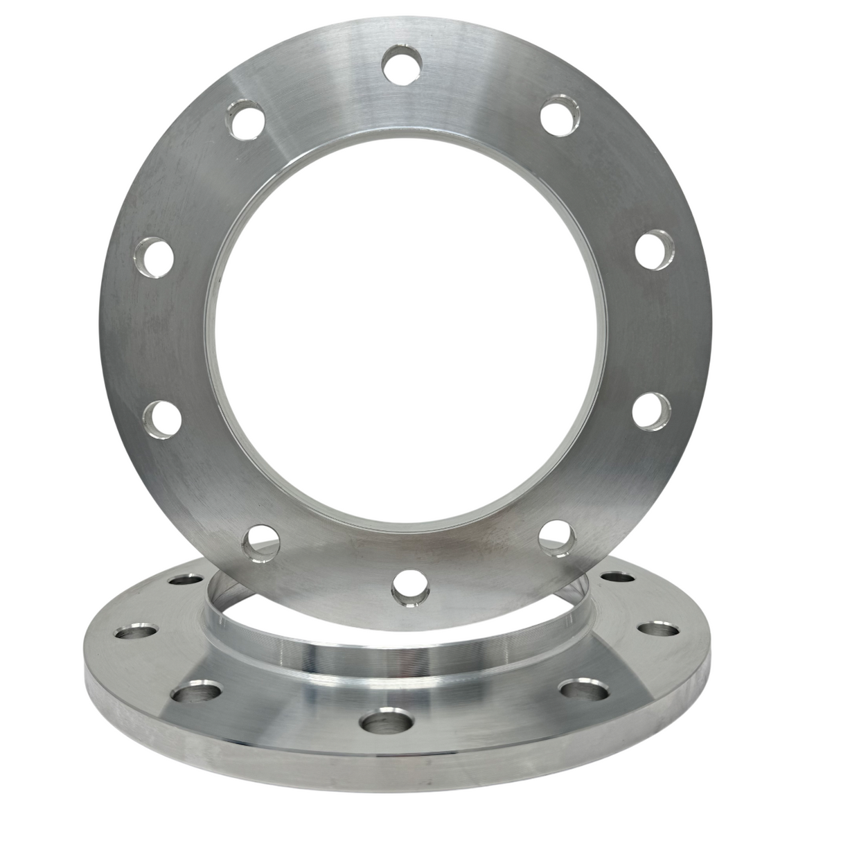 10x225 Wheel Spacers OEM Hub Centric & Wheel Centric For Ford F-450, F-550, 1/2" Inch, 3/4" Inch, 1" Inch (12mm, 19mm, 25mm) | Solid USA MADE Billet Aluminum + USA LIFETIME WARRANTY For Tire Rubbing Clearance